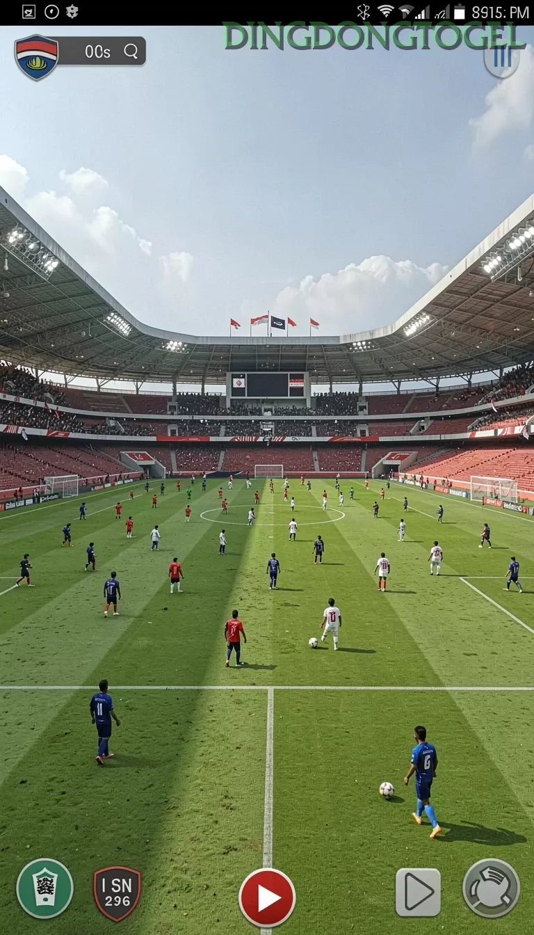 Cuplikan layar AT777 — halaman utama