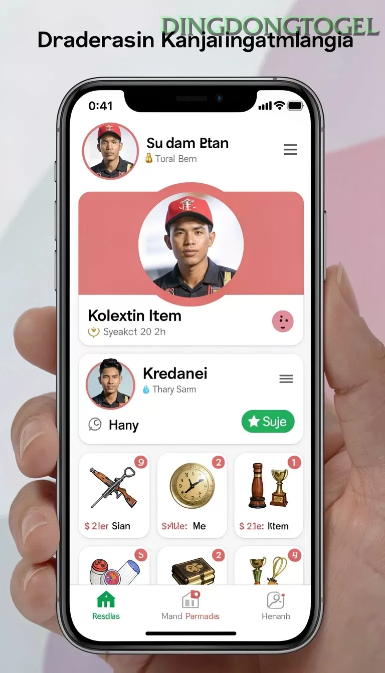 Cuplikan layar KINGDOM188 — menu navigasi